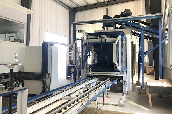 Машина для производства бетонных блоков