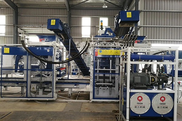 Машина для производства бетонных блоков