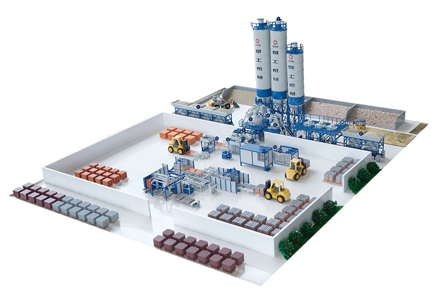 Автоматизированная линия по производству кирпича