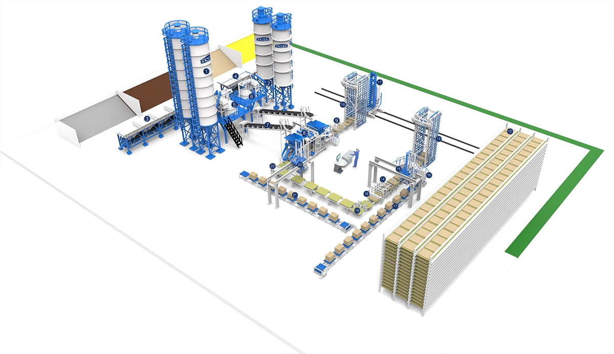 Машина для производства блоков