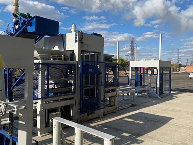 Машина для формования блоков