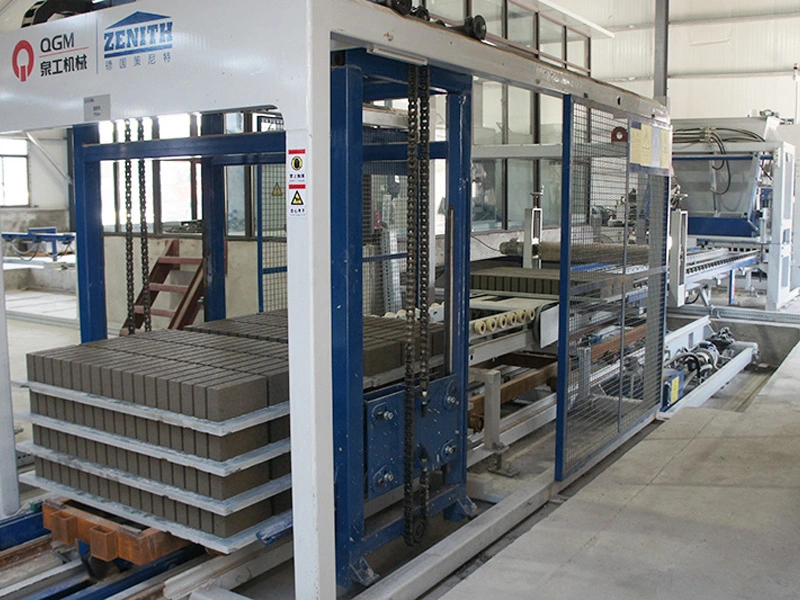 Машина для формования блоков