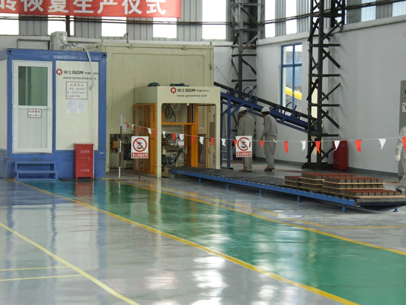 Машина для производства цементных блоков