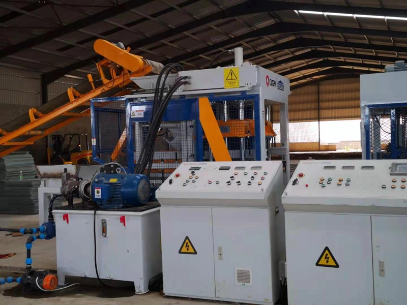 Машина для производства цементных блоков