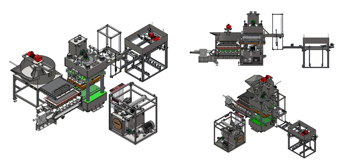 Герметичная прессовальная машина
