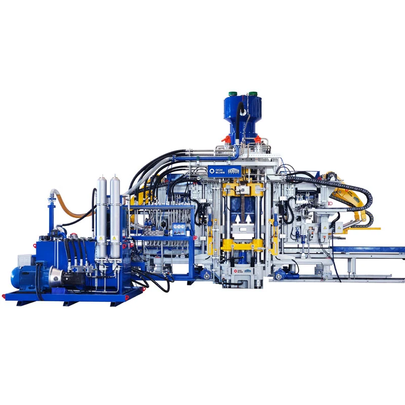 Машина для мокрого формования бордюрного камня
